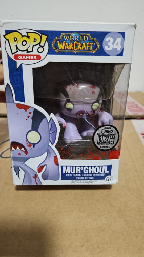 Amassado - Funko Pop 34 - Mur Ghoul - Veja Descrição-World Of Warcraft-34