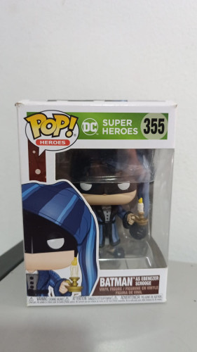 Amassado - Funko Pop 355 - Batman - Veja Descrição DC #355 - Produto Original