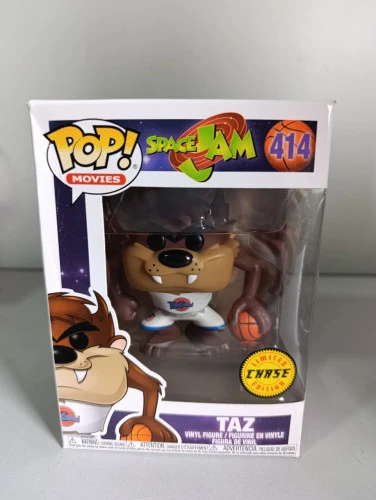 Amassado - Funko Pop 414 - Taz ( Chase )  - Veja Descrição - Looney Tunes  #414