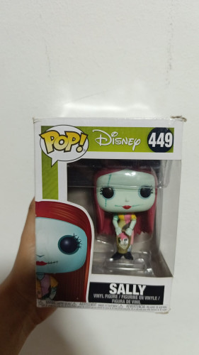 Amassado - Funko Pop 449 - Sally - Veja Descrição-Disney-449