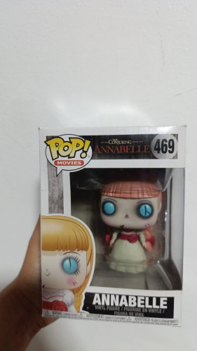 Amassado - Funko Pop 469 - Annabelle - Veja Descrição-Annabelle-469