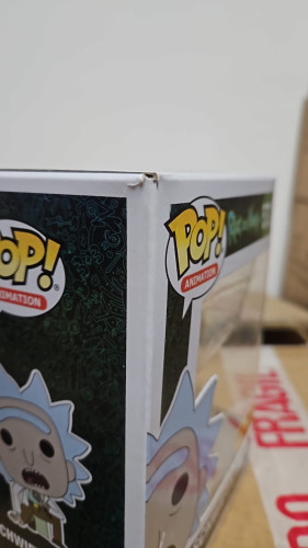Amassado - Funko Pop 572 - Schwifty Rick - Veja Descrição - Rick And Morty - #572