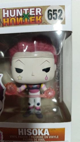 Amassado - Funko Pop 652 - Hisoka ( Olho riscado ) - Veja Descrição - Hunter X Hunter - #652