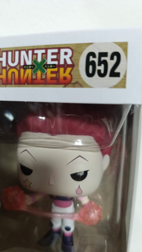 Amassado - Funko Pop 652 - Hisoka ( Pintura ) - Veja Descrição - Hunter X Hunter - #652