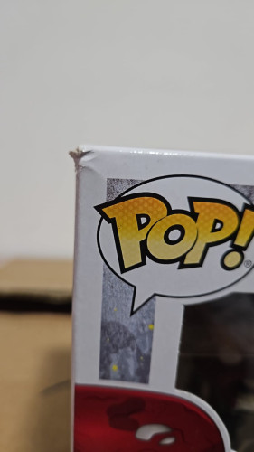 Amassado - Funko Pop 668 - Zombie Red Skull - Veja Descrição - Marvel - #668