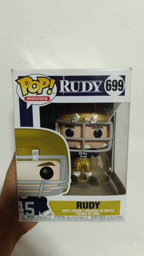Amassado - Funko Pop 699 - Rudy - Veja Descrição-rudy-699