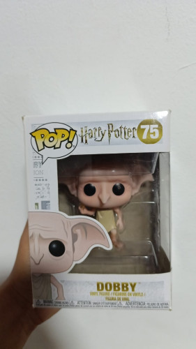 Amassado - Funko Pop 75 - Dobby - Veja Descrição-Harry Potter-75