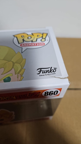 Amassado - Funko Pop 860 - Goku - Veja Descrição - Dragon Ball - #860