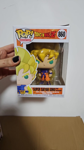 Amassado - Funko Pop 860 - Goku - Veja Descrição-Dragon Ball-860