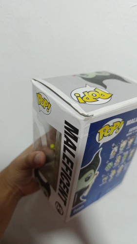 Amassado - Funko Pop 9 - Malevola - Veja Descrição - Disney - #9