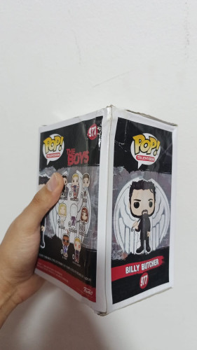 Amassado - Funko Pop 977 - Billy Butcher - Veja Descrição - The Boys - #977
