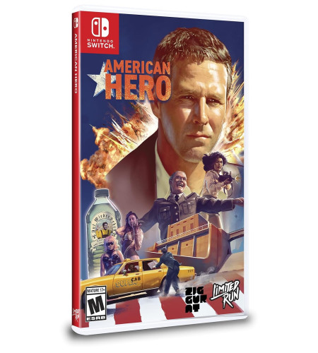 American Hero Switch Lacrado Mídia Física Americano (estojo Danificado)-Jogos - Nintendo Switch-