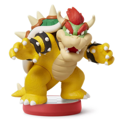 Amiibo Nintendo Super Smash Bros - Bowser (nvl-abaf) Mario Bros # - Produto Original
