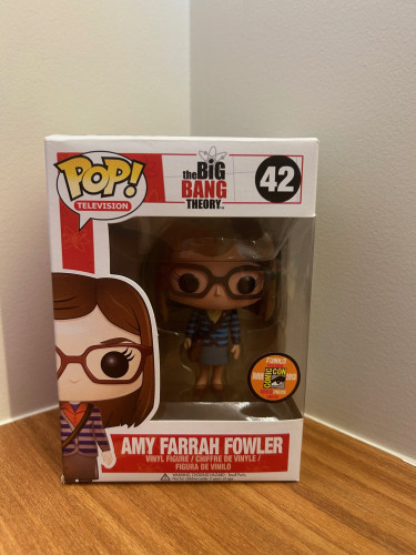 Funko Pop Amy Farrah Fowler - Sdcc 2013 - Raro-The Big Bang Theory-42