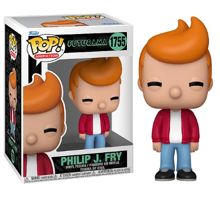 Funko Pop Desenho/Animação - Futurama - Philip J. Fry 1755-Futurama-1755