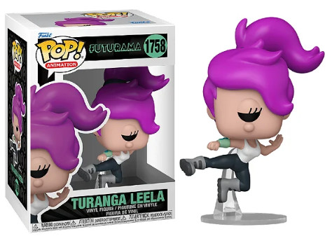 Funko Pop Desenho/Animação - Futurama - Turanga Leela 1758-Futurama-1758