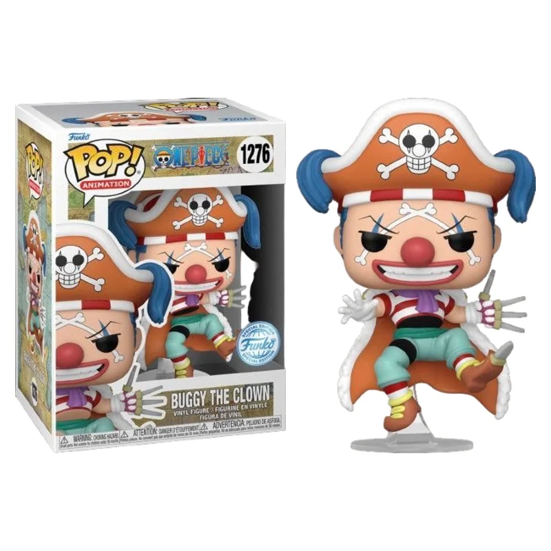 Funko Pop Desenho/animação- One Piece - Buggy The Clown  1276 (se)-One Piece-1276