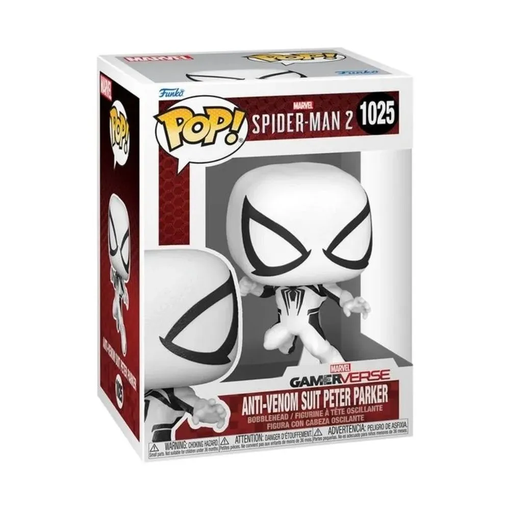 Funko Pop Anti-Venom Suit Peter Parker - Spider Man 2 Gamerverse - #1025