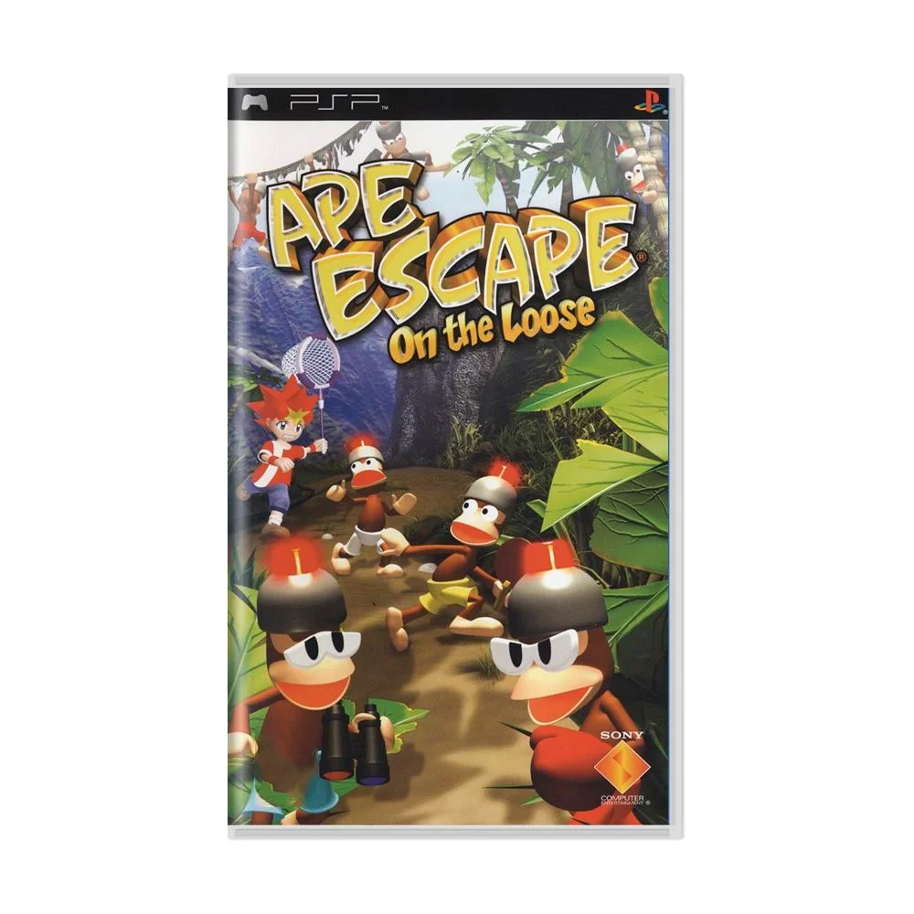 Ape Escape On The Loose Psp Usado Mídia Física Americano (sem Caixa)-Playstation PSP-