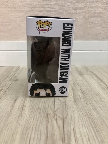 Apenas Caixa Vazia Com Blister Funko Pop Edward With Kirigami Exc Walmart - Edward Scissorhands - #984