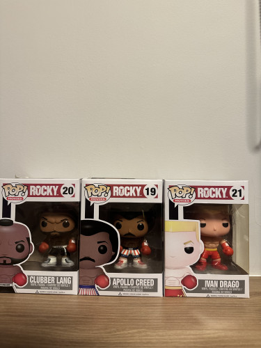 Apollo Creed, Ivan Drago E Clubber Lang - Combo - Raros Rocky #19 - Produto Original