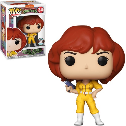 Funko POP! TMNT April O'Neil Retro Toys Vinyl Figure - 3.75 Inch Collectible Specialty Series