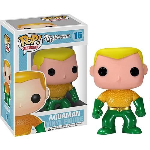 Aquaman 16 Dc Universe Vaulted 2011 Funko Pop - Dc Heroes - #16 - Funko Pop - #16 FUNKO POP #16 - Produto Original