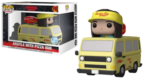 Funko Pop Rides Argyle With Pizza Van - Special Edition-Stranger Things-114