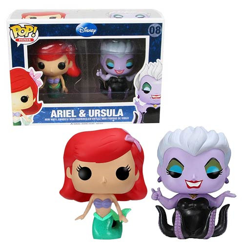 Ariel & Ursula 08 Minis Funko Pop Disney Vaulted Pequena Sereia - Disney Toy Story - #8 - Funko Pop - #8 FUNKO POP #8 - Produto Original