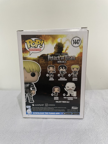Funko Pop Armin Arlert - Attack On Titan - #1447