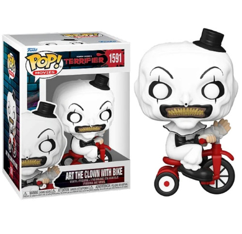 Funko Pop Art The Clown With Bike - Terrifier - #1591