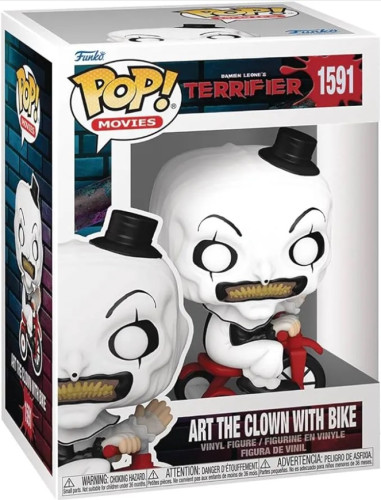 Funko Pop Art The Clown With Bike-Terrifier-1591