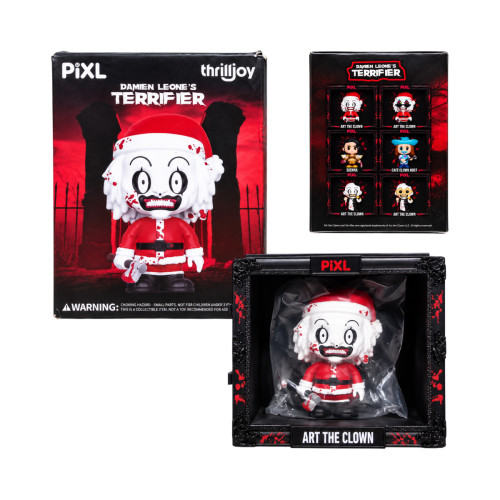  Santa Costume – Terrifier – PIXL – Thrilljoy – Vinyl Figure # - Produto Original