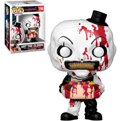 Art The Clown 1796 Funko Pop Terrifier - Terrifier - #1796 - Funko Pop - #1796 FUNKO POP #1796 - Produto Original