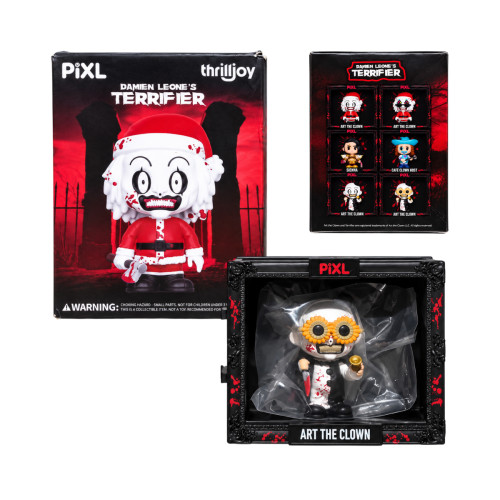  Sunflower Glasses – Terrifier – PIXL – Thrilljoy – Vinyl Figure # - Produto Original