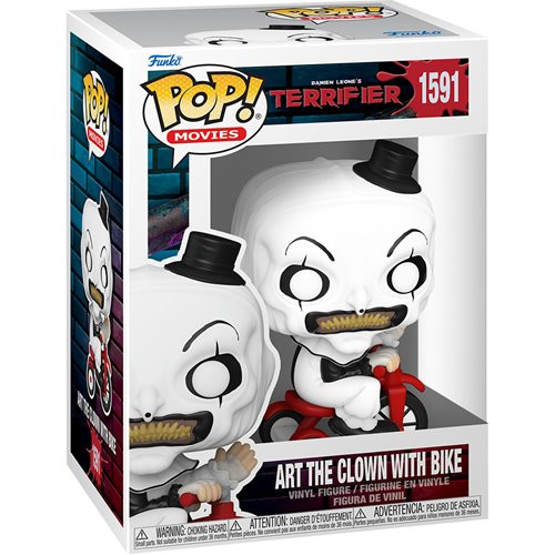 Funko Pop Art The Clown With Bike-Terrifier-1591