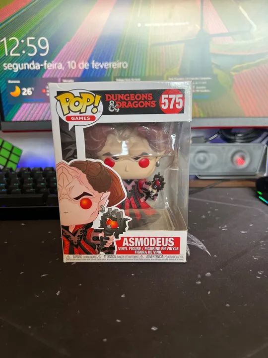 Funko Pop Asmodeus Dungeons & Dragons #575 - Produto Original
