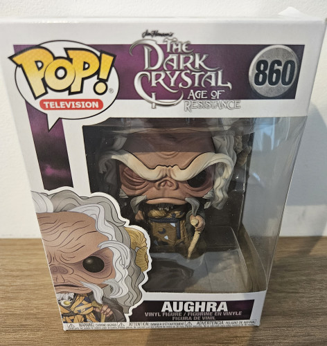 Funko Pop Aughra (caixa avariada) The Dark Crystal: Age Of Resistance #860 - Produto Original