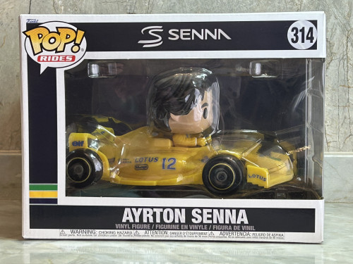 Funko Pop Ayrton Senna - Rides - Lótus --Fórmula 1 Senna-314