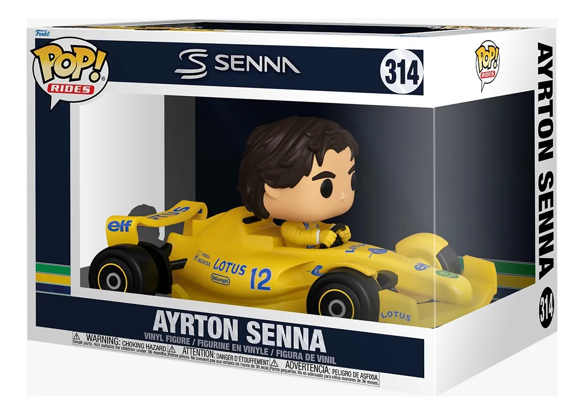 Funko Pop Ayrton Senna (Lotus) - Pop! Rides - #314