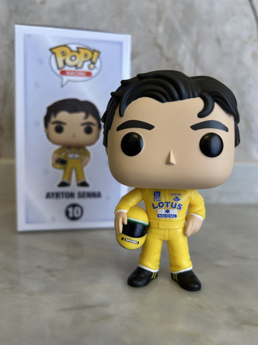  Ayrton Senna Lotus #10 - Produto Original