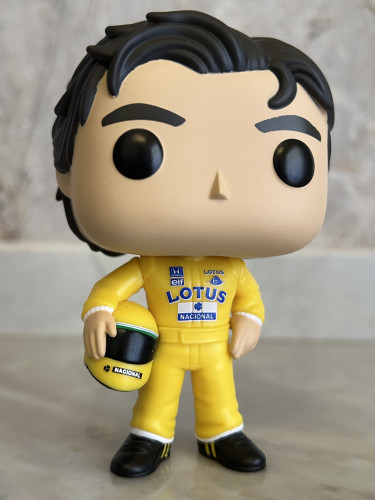  Ayrton Senna Lotus #10 - Produto Original