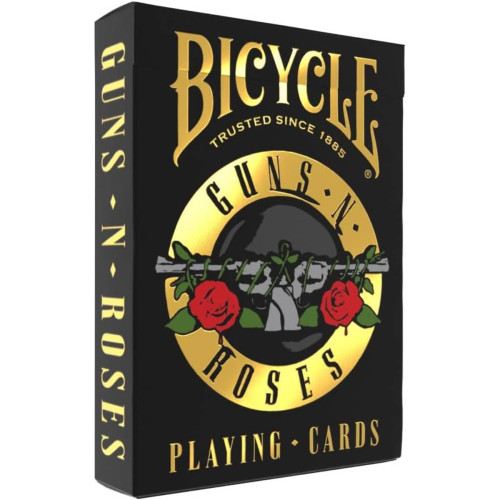 BARALHO BICYCLE GUNS N ROSES ROCK JOGOS MAGICA COLEÇÃO DE CARTAS COPAG-Jogo De Tabuleiro-
