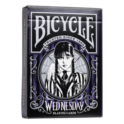 BARALHO BICYCLE WEDNESDAY (WANDINHA) JOGOS MAGICA COLEÇÃO DE CARTAS COPAG-Jogo De Tabuleiro-