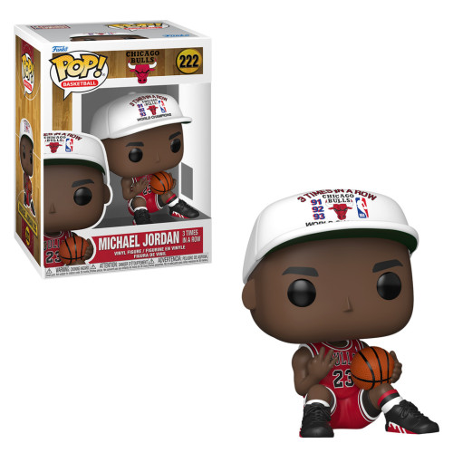 BASKETBALL CHICAGO BULLS - MICHAEL JORDAN 3 TIMES IN A ROW 222-Basketball-222