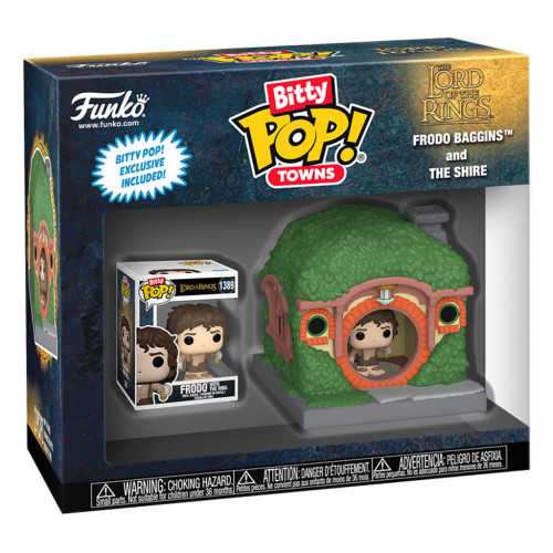 Funko Pop Bitty - Frodo Baggins And The Shire-Lord Of The Rings-83685
