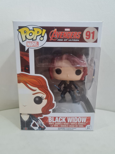 BLACK WIDOW VIUVA NEGRA Marvel Avengers Age Of Ultron #91 - Produto Original