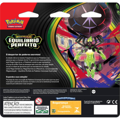  Pokemon Estampas Ilustradas # - Produto Original