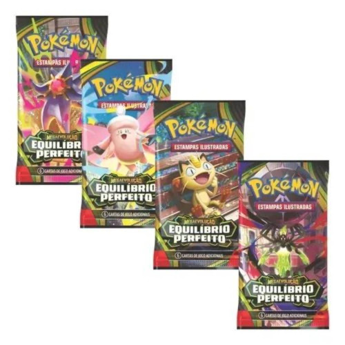  Pokemon Estampas Ilustradas # - Produto Original