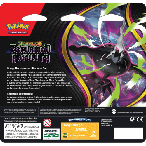  Pokemon Estampas Ilustradas # - Produto Original
